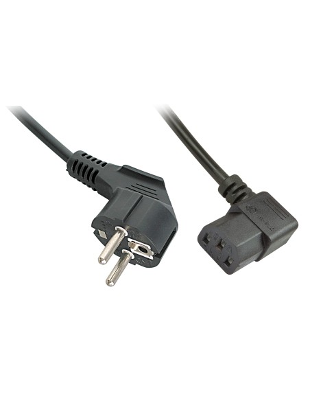 Lindy 30302 cable de transmisiÃ³n Negro 3 m CEE7/7 IEC 320