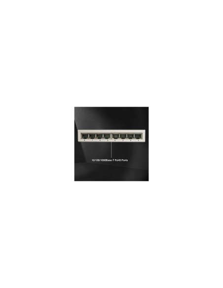 Lindy 25045 switch Gestionado Gigabit Ethernet (10/100/1000) EnergÃÂ­a sobre Ethernet (PoE) Plata