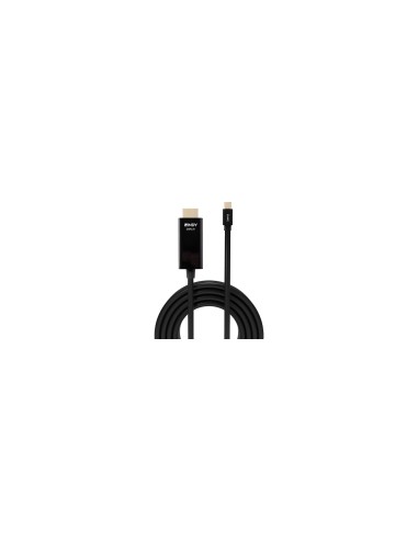Lindy 36927 adaptador de cable de vÃÂ­deo DisplayPort HDMI tipo A (EstÃ¡ndar) Negro