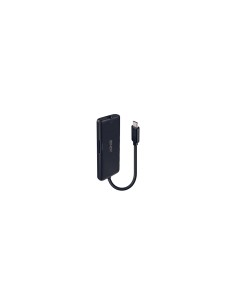 Lindy 43358 base para portÃ¡til y replicador de puertos AlÃ¡mbrico USB 3.2 Gen 1 (3.1 Gen 1) Type-C Negro