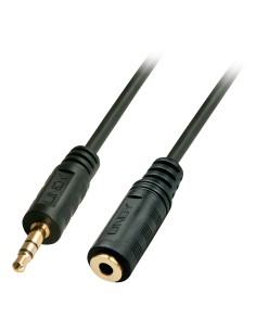 Lindy 35654 cable de audio 5 m 3,5mm Negro