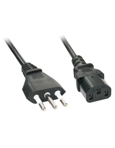 Lindy 30414 cable de transmisiÃ³n Negro 3 m CEI 23-16 C13 acoplador