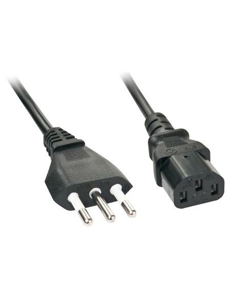 Lindy 30414 cable de transmisiÃ³n Negro 3 m CEI 23-16 C13 acoplador