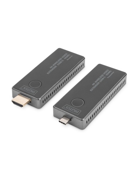Digitus Extensor de vÃ­deo 4K inalÃ¡mbrico, 30 m (USB-C - HDMI)