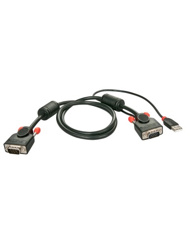 Lindy 33770 cable VGA 1 m VGA (D-Sub) Azul