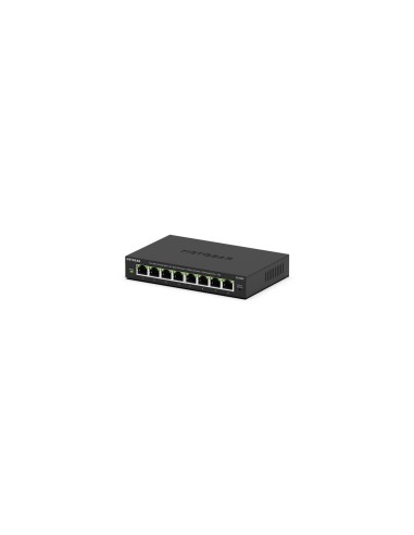 NETGEAR GS308E Gestionado L2/L3 Gigabit Ethernet (10/100/1000) Negro