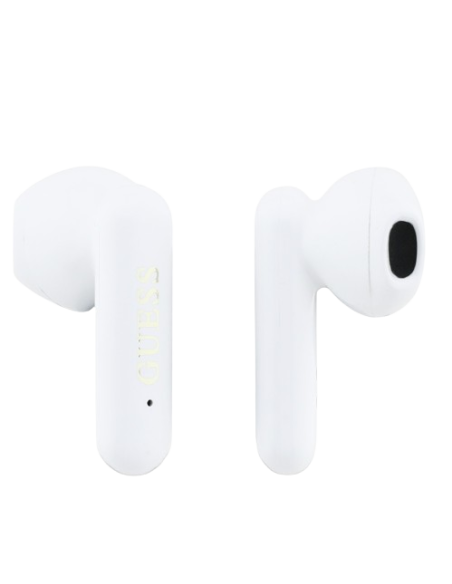 GUESS AURICULAR BLUETOOTH TWS 4G LOGO BLANCO