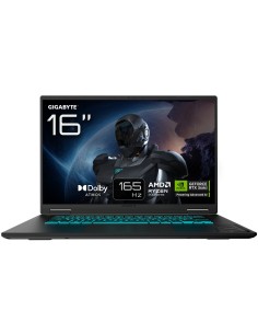GIGABYTE GAMING A16 PortÃ¡til â€“ 16", 165Hz WUXGA, Ryzen 7 260, RTX 5060, 32GB DDR5 5200MHz, SSD Gen4 de 1TB, DOS, GarantÃ­a de