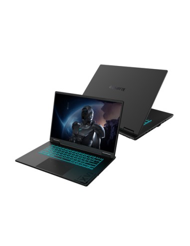 GIGABYTE GAMING A16 PortÃ¡til â€“ 16", 165Hz WUXGA, Ryzen 7 260, RTX 5060, 32GB DDR5 5200MHz, SSD Gen4 de 1TB, DOS, GarantÃ­a de