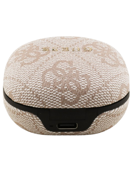 GUESS AURICULAR BLUETOOTH TWS ENC 4G LOGO ROSA