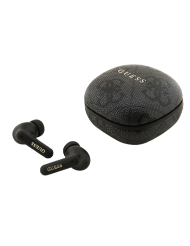 GUESS AURICULAR BLUETOOTH TWS ENC 4G LOGO NEGRO