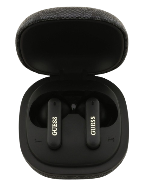 GUESS AURICULAR BLUETOOTH TWS ENC 4G LOGO NEGRO