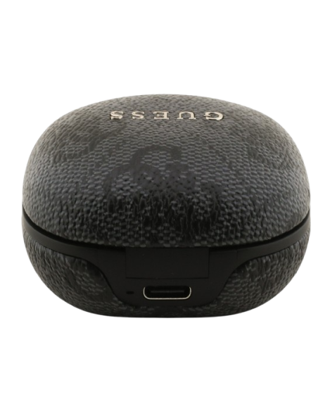 GUESS AURICULAR BLUETOOTH TWS ENC 4G LOGO NEGRO