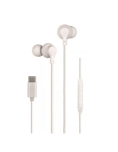 Daewoo DW2016 Auricular USB-C con MicrÃ³fono Blanco