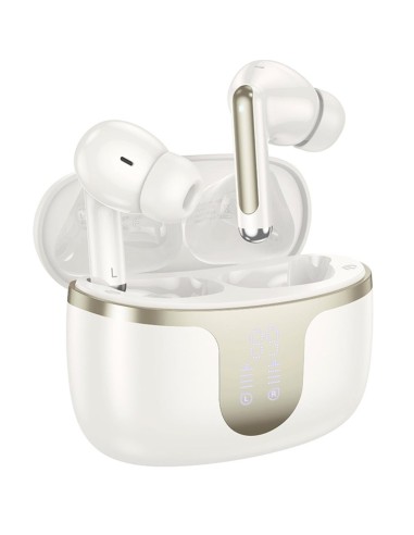 Hoco EQ10 Plus Auricular InalÃ¡mbrico con CancelaciÃ³n de Ruido Activa Blanco