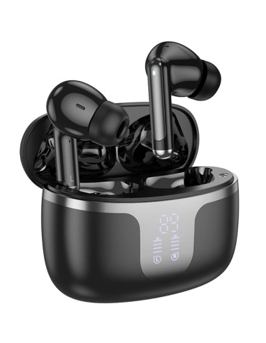 Hoco EQ10 Plus Auricular InalÃ¡mbrico con CancelaciÃ³n de Ruido Activa Negro