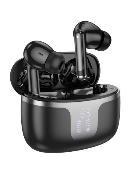 Hoco EQ10 Plus Auricular InalÃ¡mbrico con CancelaciÃ³n de Ruido Activa Negro