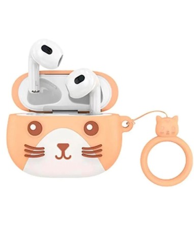 Hoco EW46 Auricular StÃ©reo InalÃ¡mbrico Khaki Cat