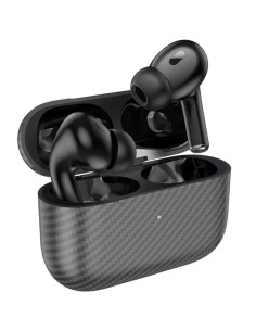 Hoco EW47 Plus True Auricular InalÃ¡mbrico DiseÃ±o Carbono Negro