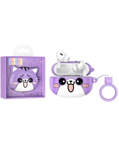 Hoco EW48 True Wireless Stereo Headset Purple Cat