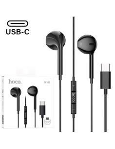 Hoco M101 Auricular USB-C con MicrÃ³fono Negro