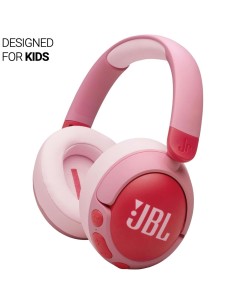 Jbl Junior 470NC Auricular InalÃ¡mbrico Infantil con CancelaciÃ³n de Ruido Rosa