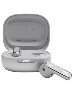 JBL Live Flex Auricular Bluetooth con CancelaciÃ³n de Ruido Plata