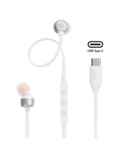 Jbl Tune 310 Auricular USB-C Blanco