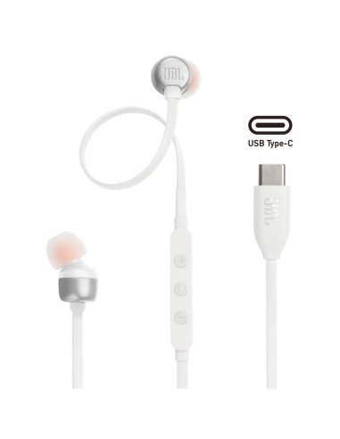 Jbl Tune 310 Auricular USB-C Blanco
