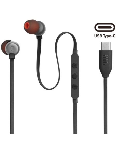 Jbl Tune 310 Auricular USB-C Negro