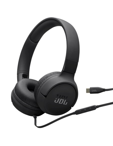 Jbl Tune 520C Auricular InalÃ¡mbrico con ConexiÃ³n USB-C Negro