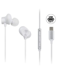 Panasonic RP-TCM225DEW Auricular USB-C Blanco