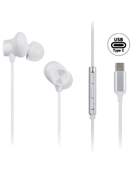 Panasonic RP-TCM225DEW Auricular USB-C Blanco