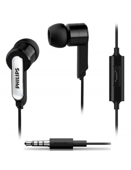 Philips HE1405BK Auricular con MicrÃ³fono Negro