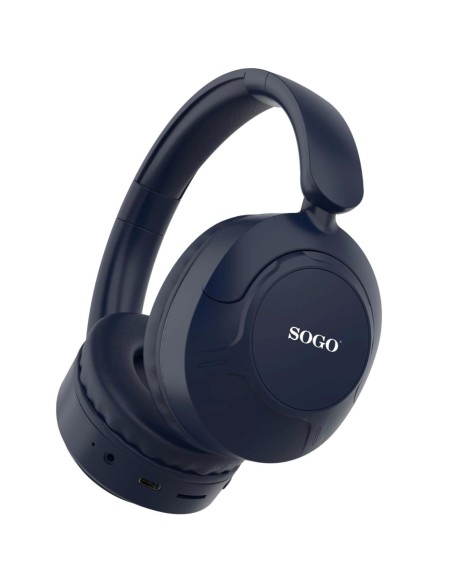 Sogo Auricular InalÃ¡mbrico CancelaciÃ³n de Ruido Azul (AUR-SS-8240)
