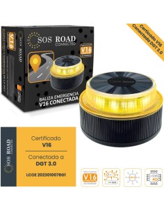 Baliza V16 SOS Road Conectada Homologada por DGT 2026