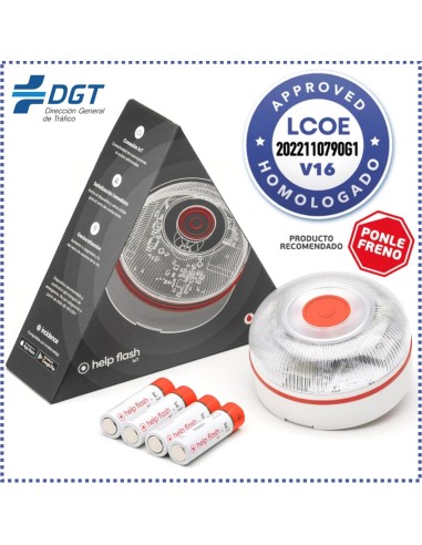 Help Flash IOT Baliza de Emergencia V16 Conectada y Homologada
