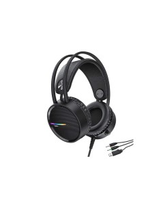 Auricular Hoco W100 Auricular Gaming con MicrÃ³fono y conexiÃ³n USB y Jack
