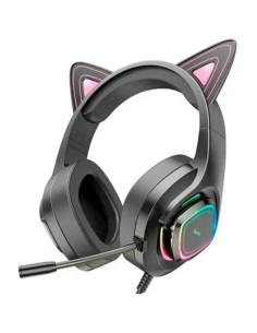 Hoco W107 Auricular Gaming con Luces LED y conexiÃ³n USB y Jack Phantom