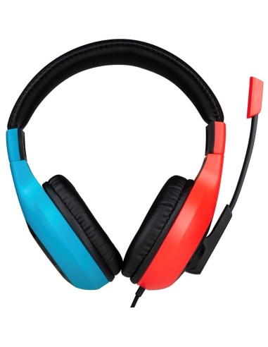 Bigben Auricular Estereo Gaming para Switch Rojo y Azul