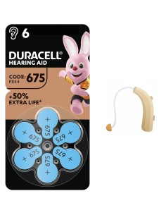 Duracell DA-675 Pila AudÃ­fono (DUR-DA675)