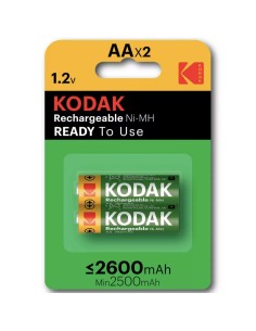KODAK AA RECARGABLE KAAHR-2 2600 mAh 2 UNDS (30955080)