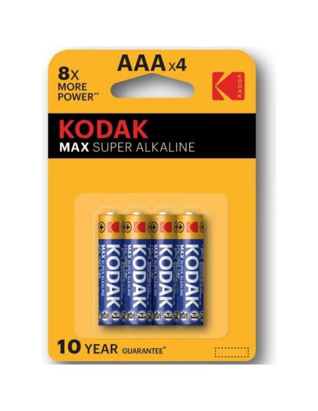 KODAK LR-03 AAA MAX ALKALINA 4 UNDS (30952812)