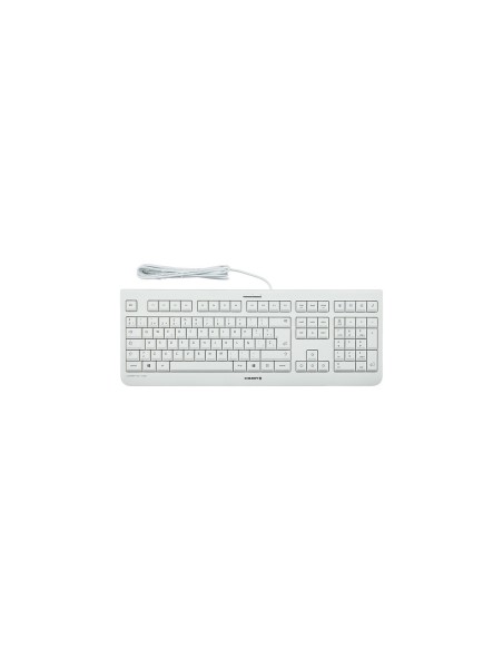 TECLADO CHERRY KC 1000 USB ALEMAN BLANCO JK-0800DE-0
