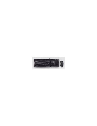 Logitech Desktop MK120 teclado USB QWERTZ AlemÃ¡n Negro