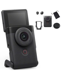 Canon PowerShot V10 Kit Vlogging Avanzado Video CÃ¡mara Negra