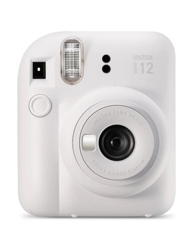 Fujifilm Instax Mini 12 CÃ¡mara InstantÃ¡nea Clay White
