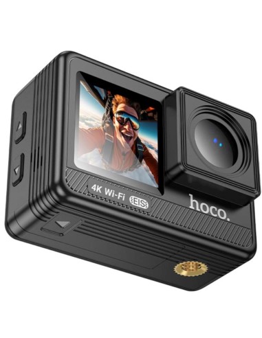 Hoco DV102 CÃ¡mara de AcciÃ³n 4K con Estabilizador y Doble Pantalla