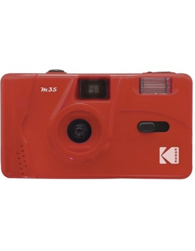 Kodak M35 CÃ¡mara AnalÃ³gica 35 mm Scarlet y carrete 36 fotos