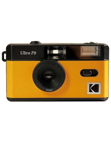 Kodak Ultra F9 CÃ¡mara AnalÃ³gica de Carrete 31mm f/9 Amarilla